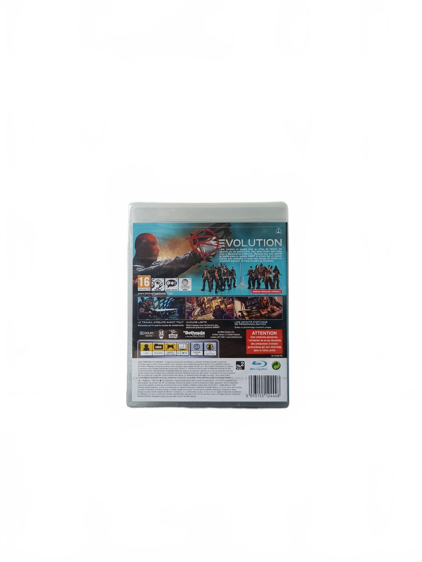 Brink Blister PS3