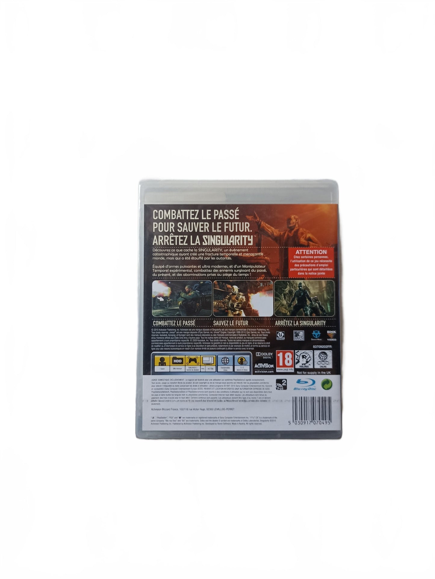 Singularity Blister PS3