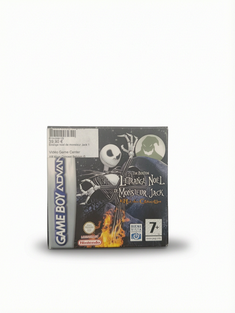 L’Étrange Noël de Monsieur Jack : Le Roi des Citrouilles GBA Game Boy Advance