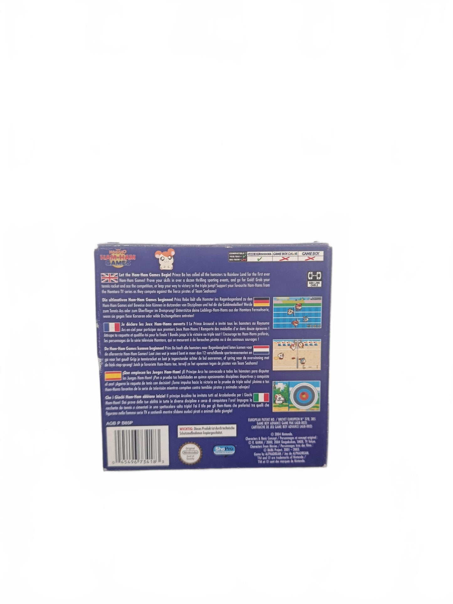 Hamtaro : Ham-Ham Games GBA Game Boy Advance
