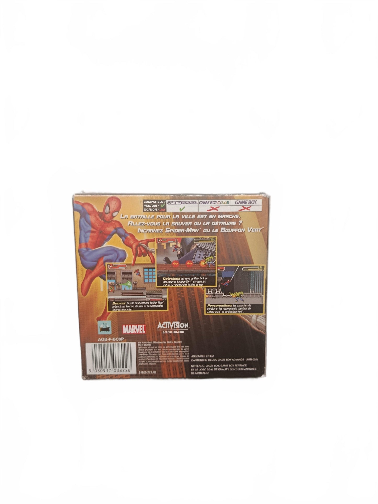 Spider-Man : Bataille pour New York GBA Game Boy Advance