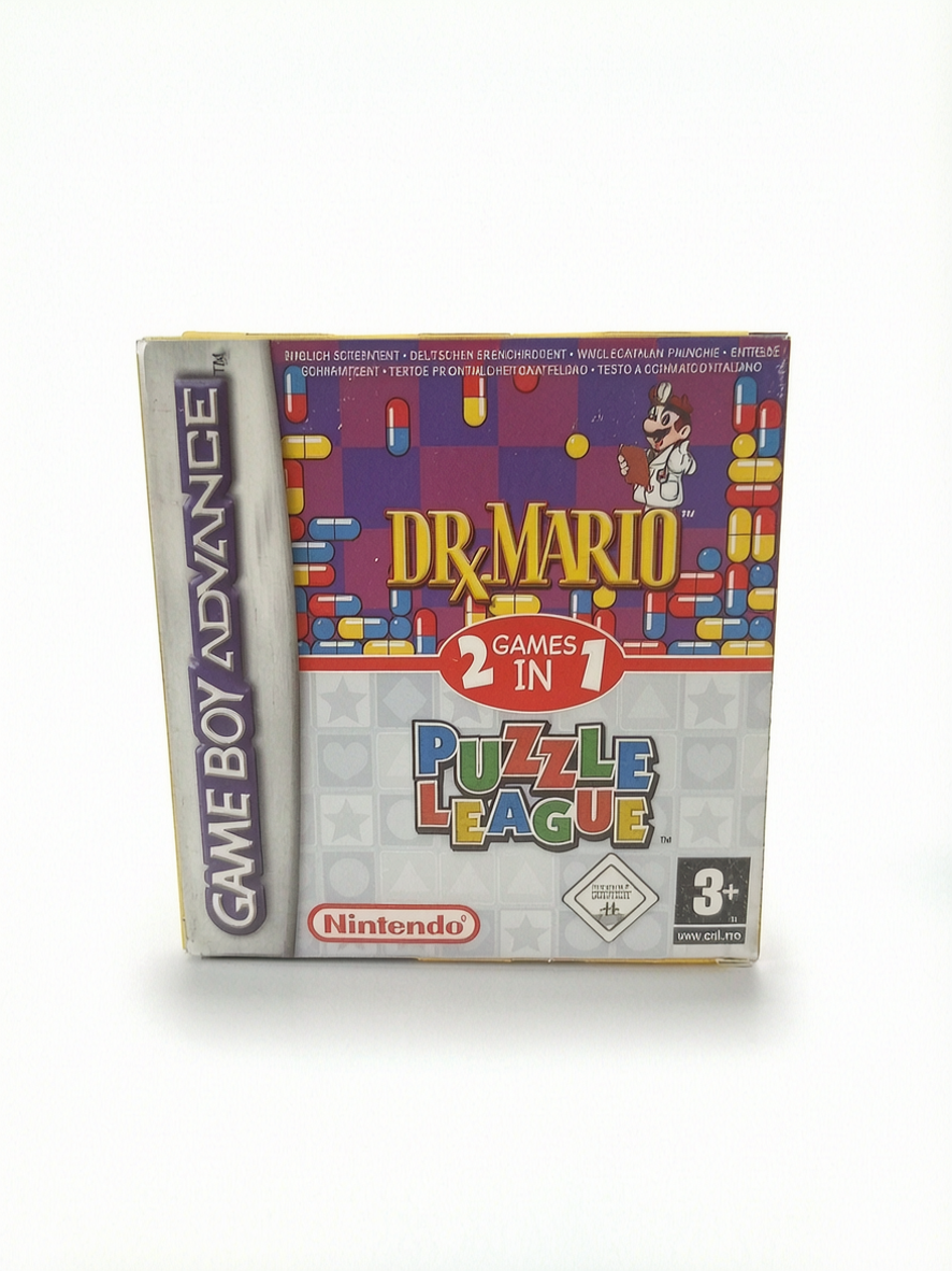 Dr. Mario & Puzzle League GBA Game Boy Advance