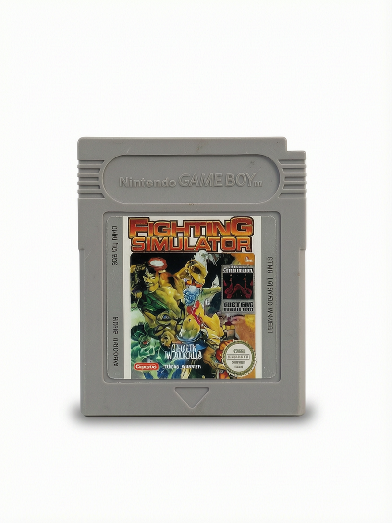 Fighting Simulator 2 in 1 GB Game Boy Cartouche seule Version NOE