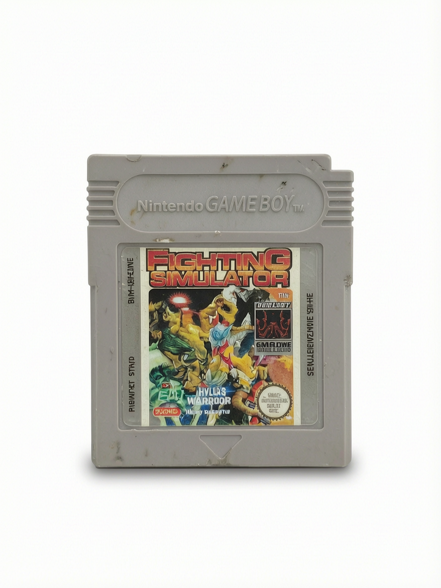Fighting Simulator 2 in 1 GB Game Boy Cartouche seule Version NOE