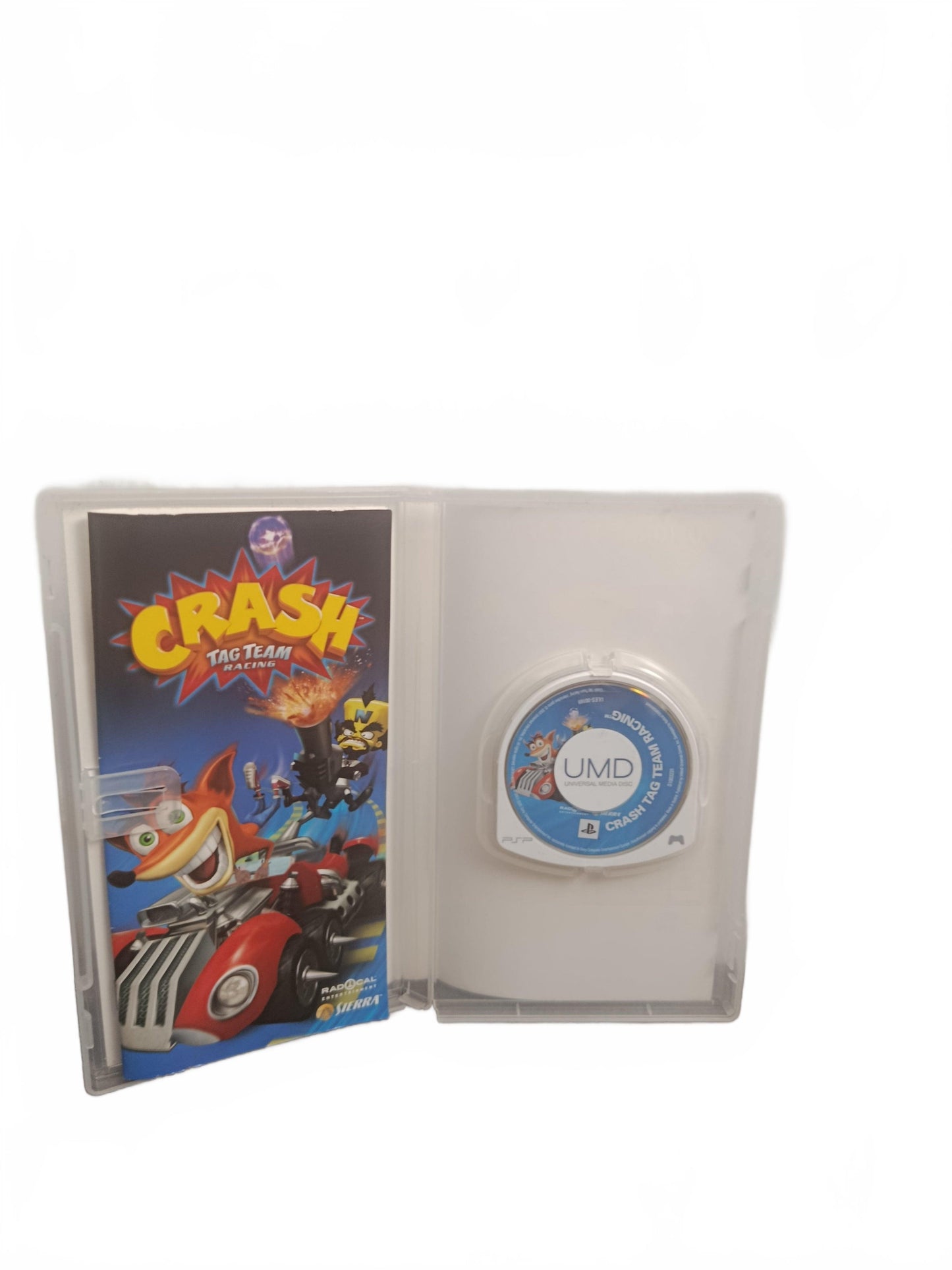 Crash Tag Team Racing PSP Playstation Portable Complet FRA