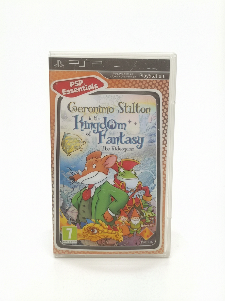 Geronimo Stilton in the Kingdom of Fantasy PSP Essentials Playstation Portable Complet FRA