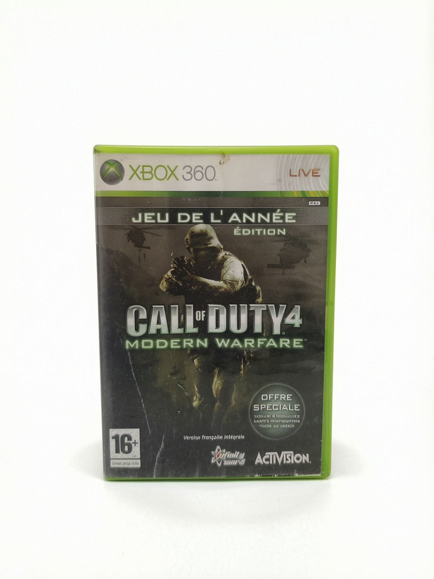 Call of Duty 4: Modern Warfare Game of the Year Edition Xbox 360 Complet Version FRA
