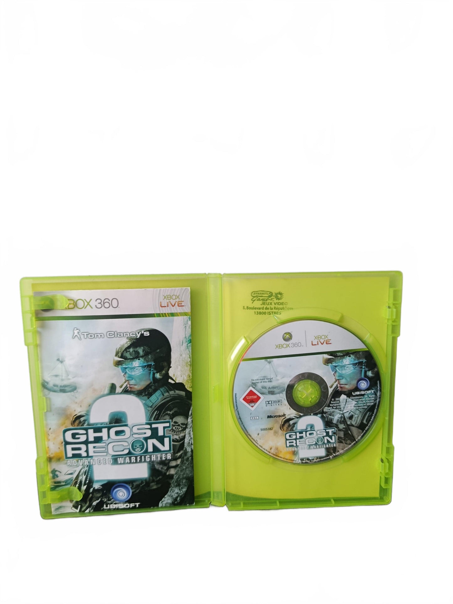 Tom Clancy’s Ghost Recon Advanced Warfighter 2 Xbox 360 Complet Version FRA