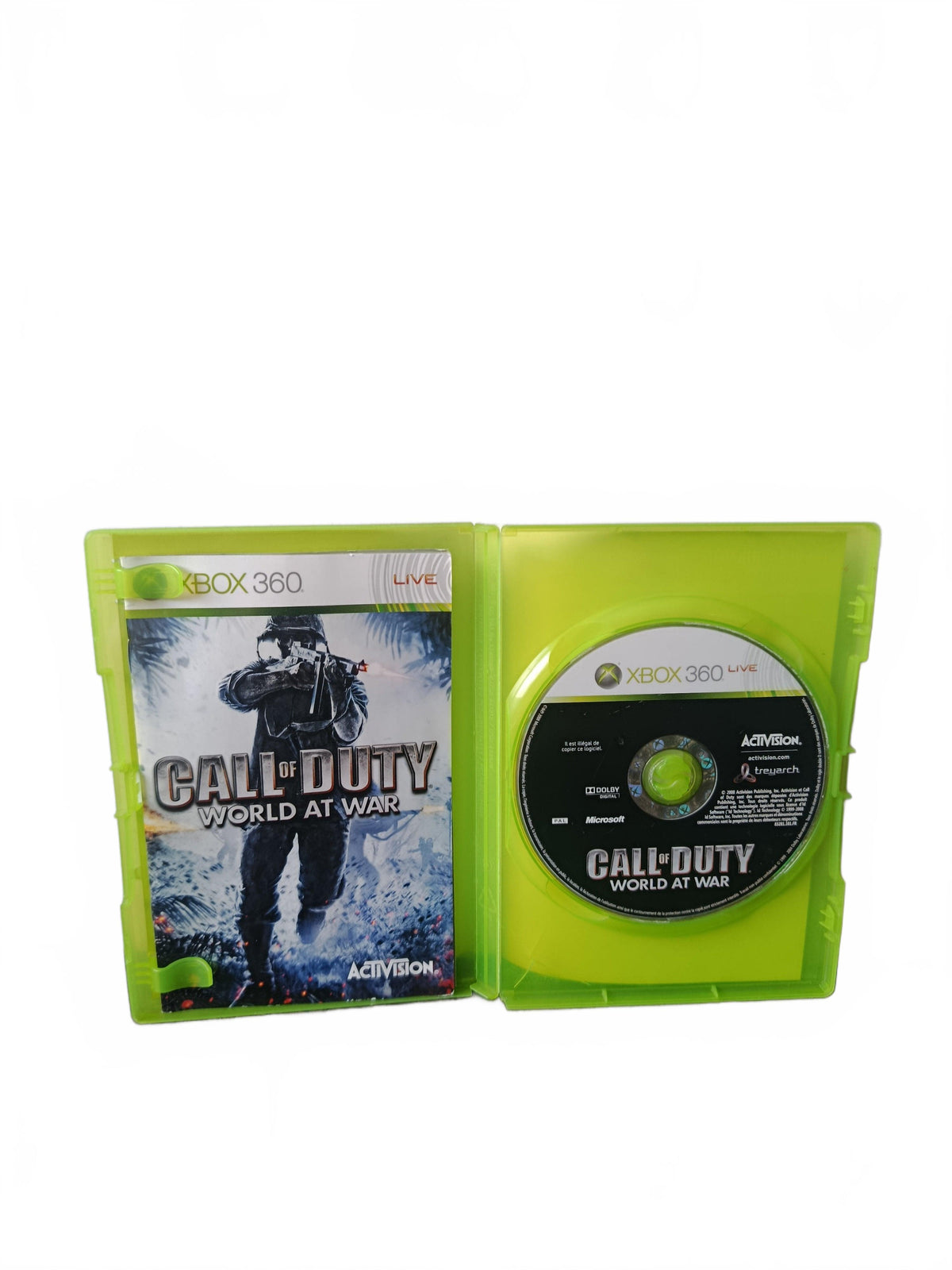 Call of Duty: World at War Xbox 360 Complet Version FRA