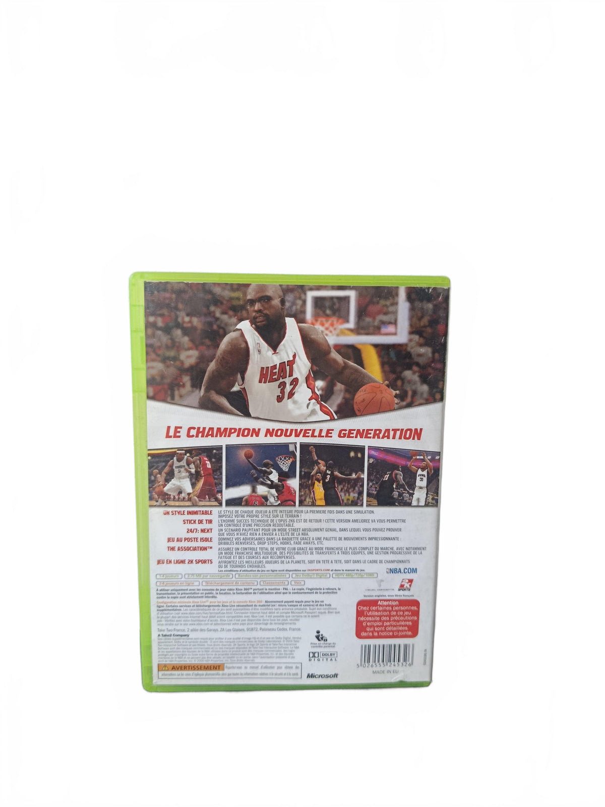 NBA 2K7 Xbox 360 Complet Version FRA