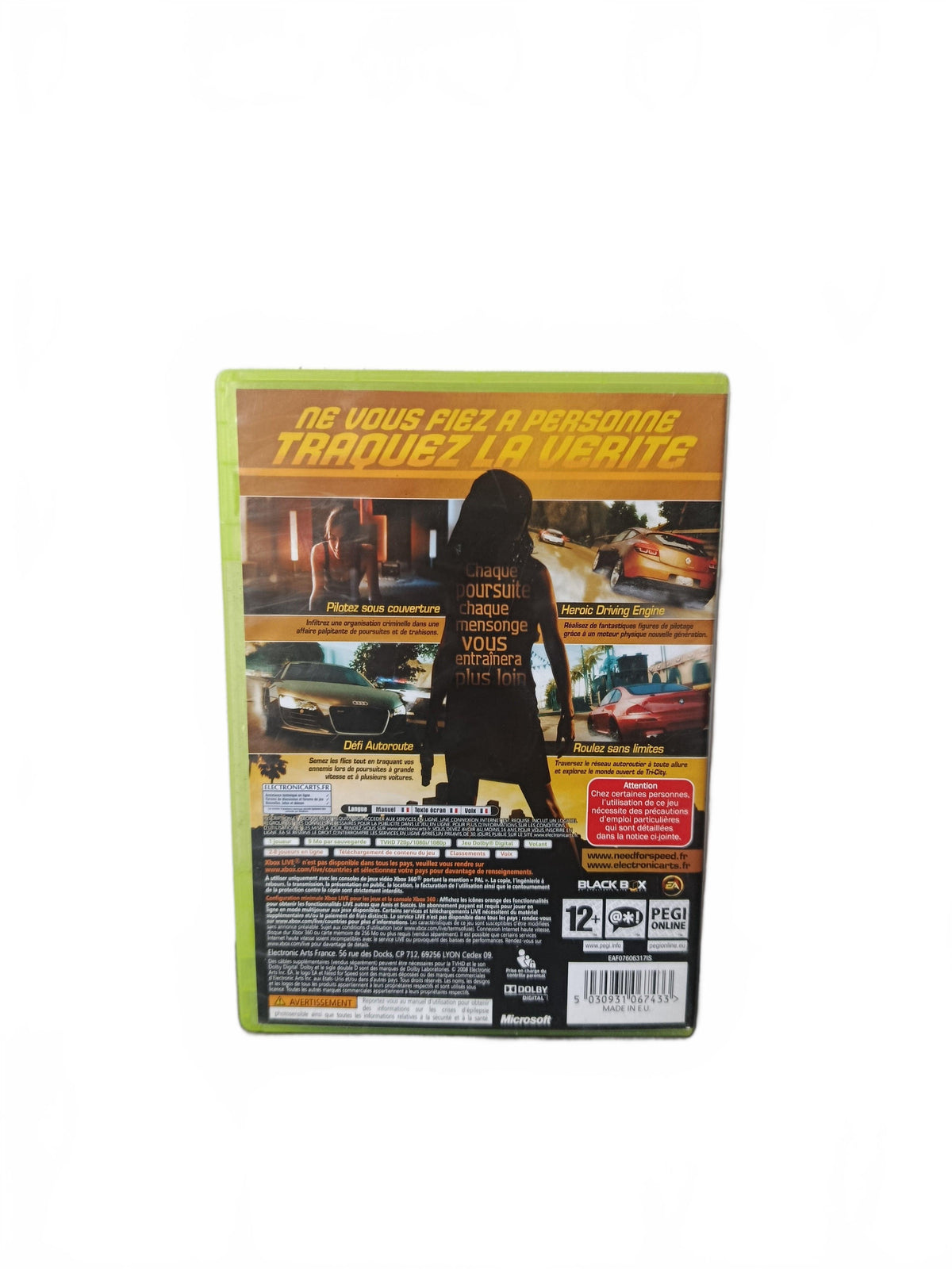 Need for Speed: Undercover Xbox 360 Complet Version FRA