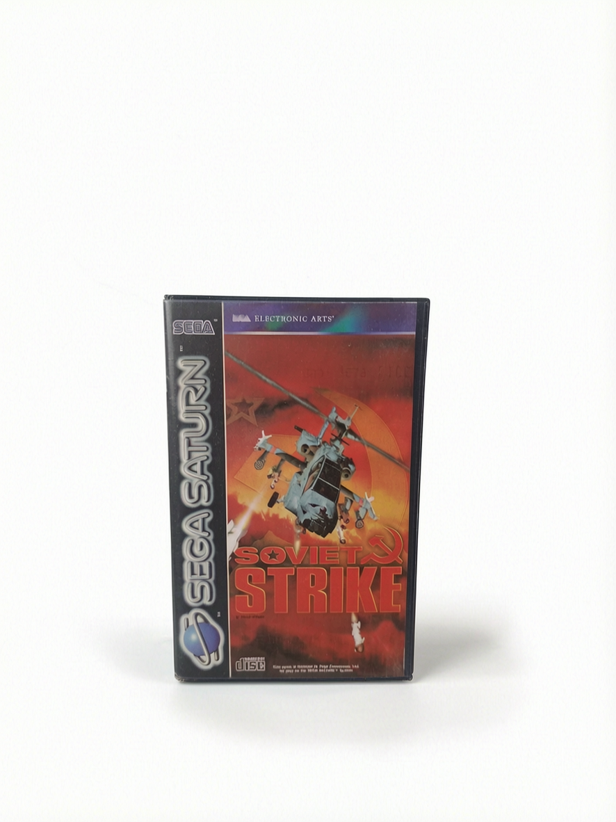 Soviet Strike Sega Saturn Complet Version EUR