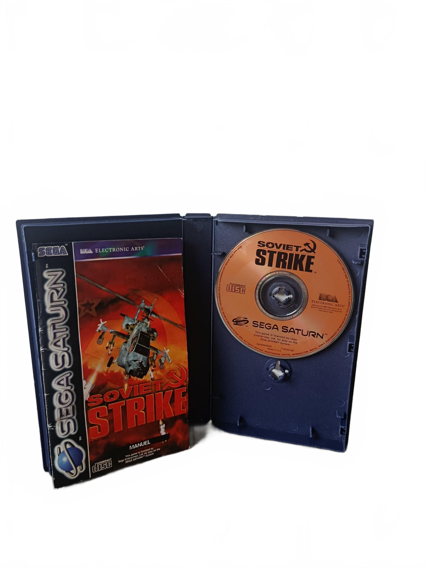 Soviet Strike Sega Saturn Complet Version EUR