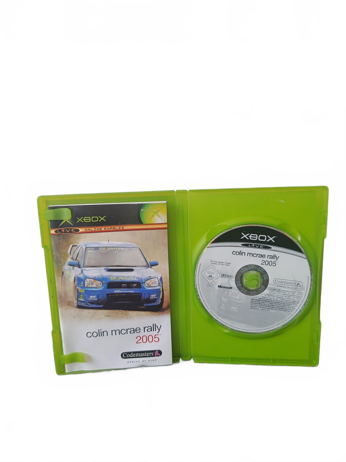 Colin McRae Rally 2005 Xbox Complet Version FRA
