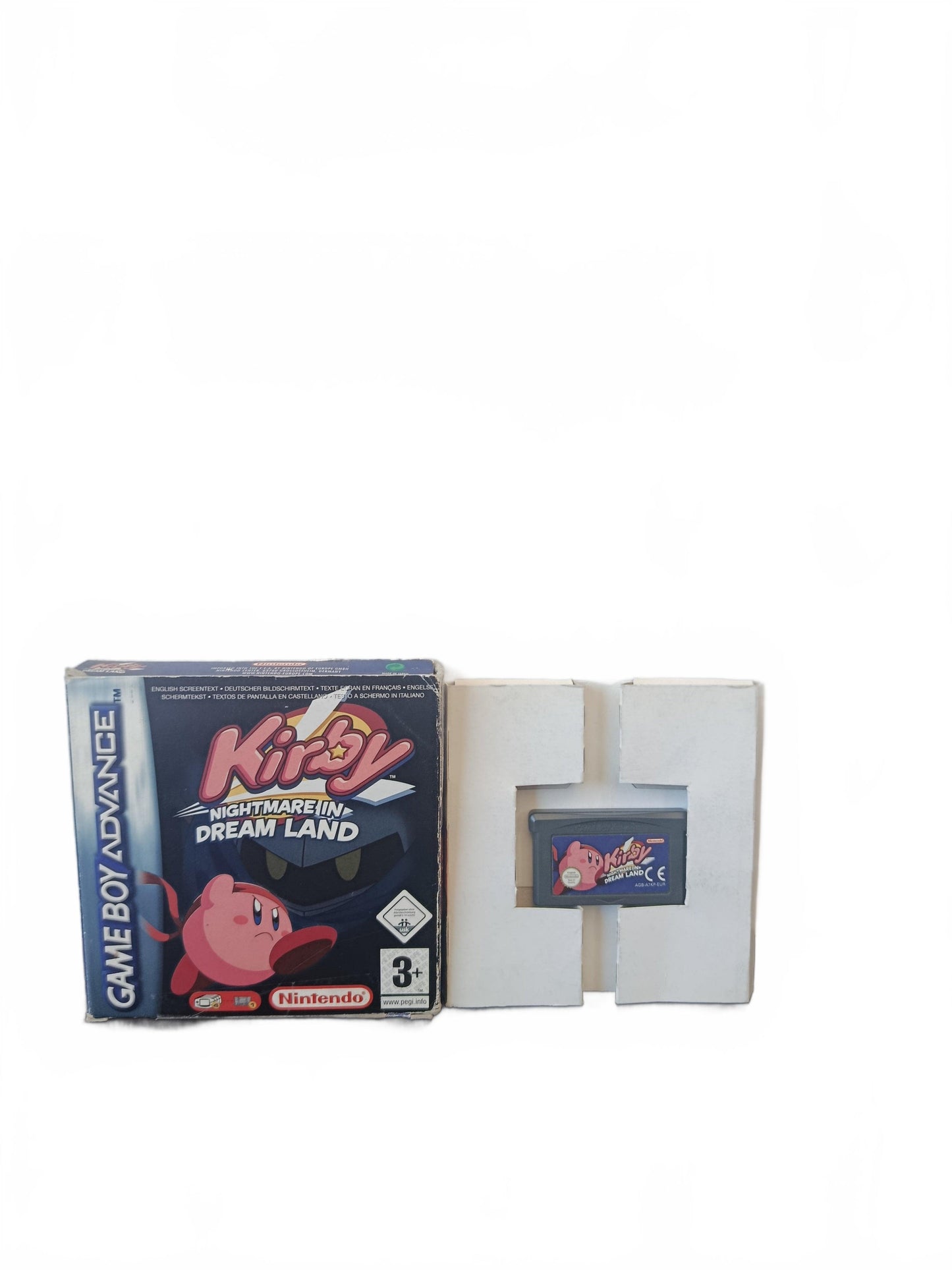 kirby Dream Land Game Boy Advance GBA Version FRA