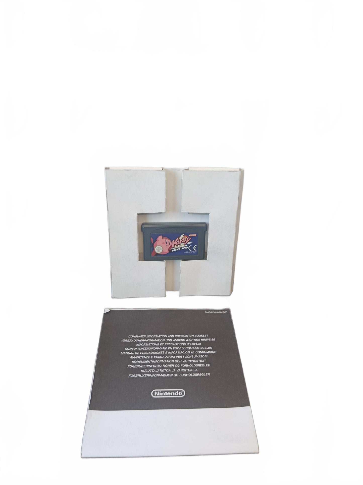 kirby Dream Land Game Boy Advance GBA Version FRA