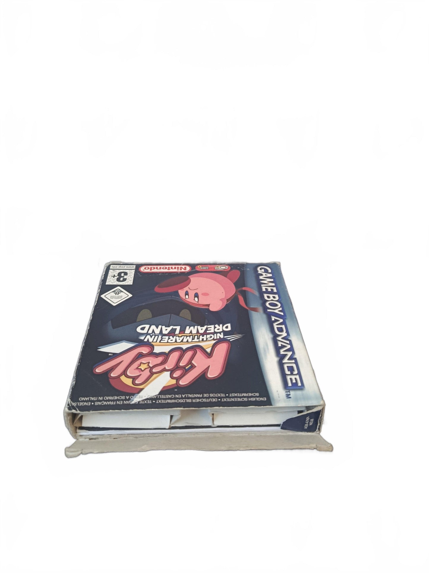 kirby Dream Land Game Boy Advance GBA Version FRA