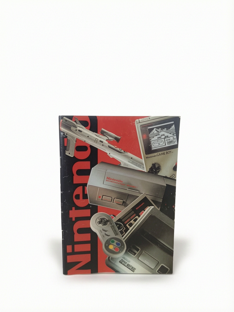 Notice Complète Catalogue Nintendo NES Jeux Version FRA