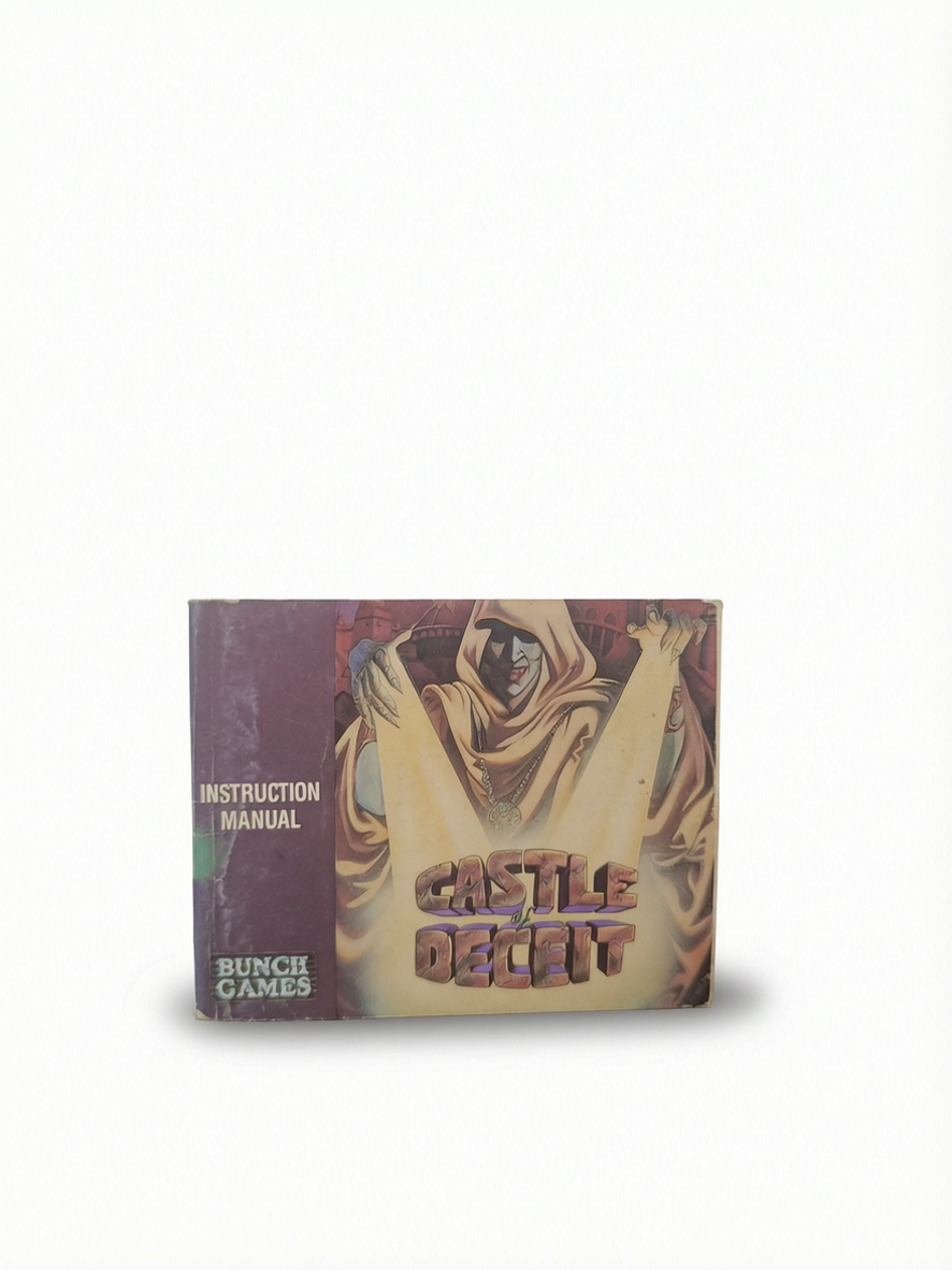 Notice Castle Of Deceit Nintendo NES Version USA