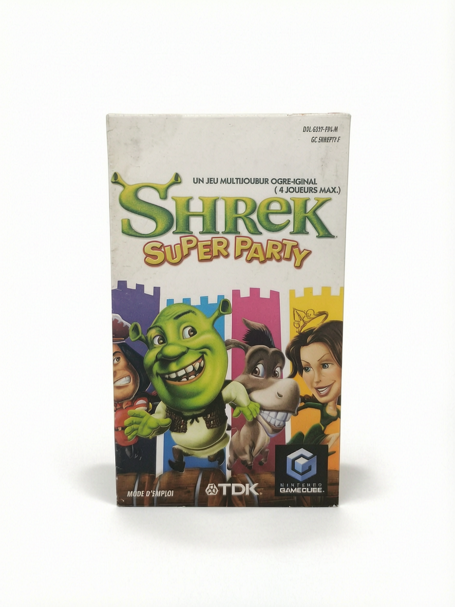 Notice Shrek Super party GameCube Version FRA