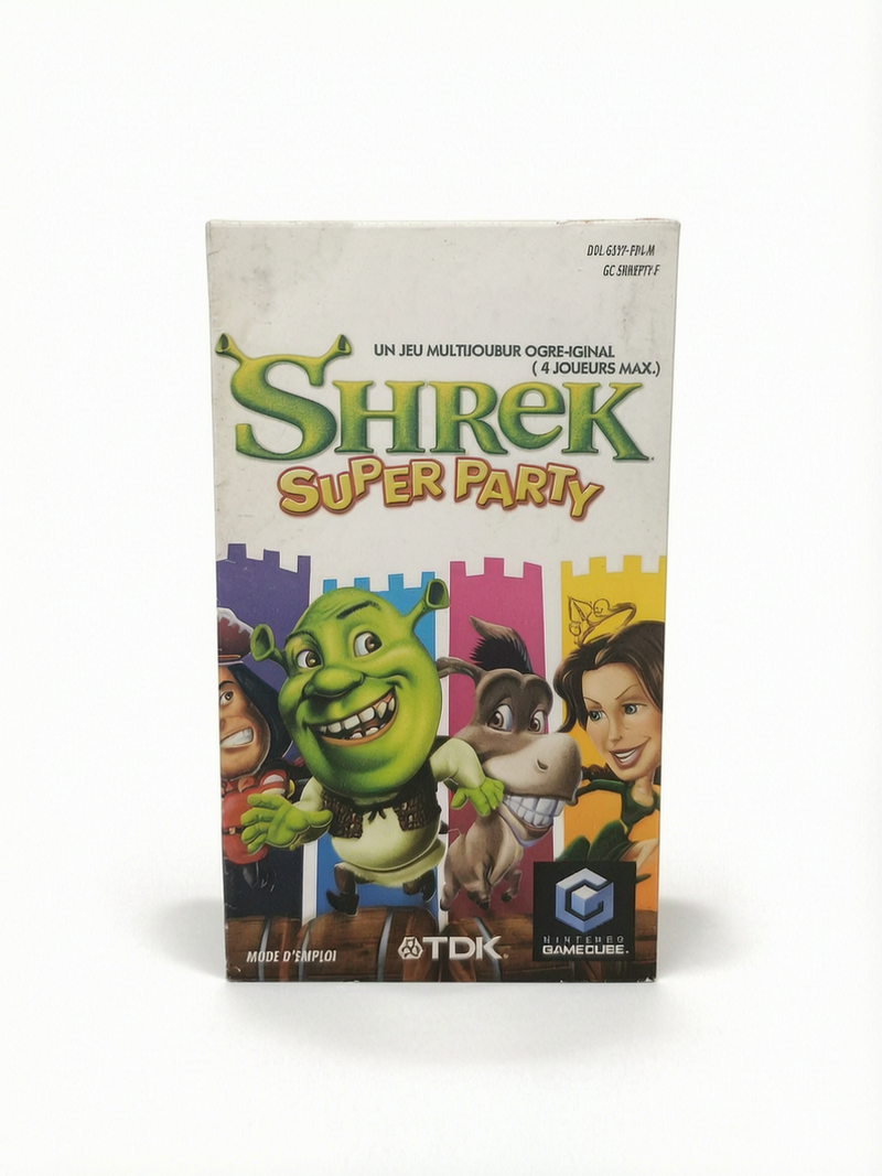 Notice Shrek Super party GameCube Version FRA