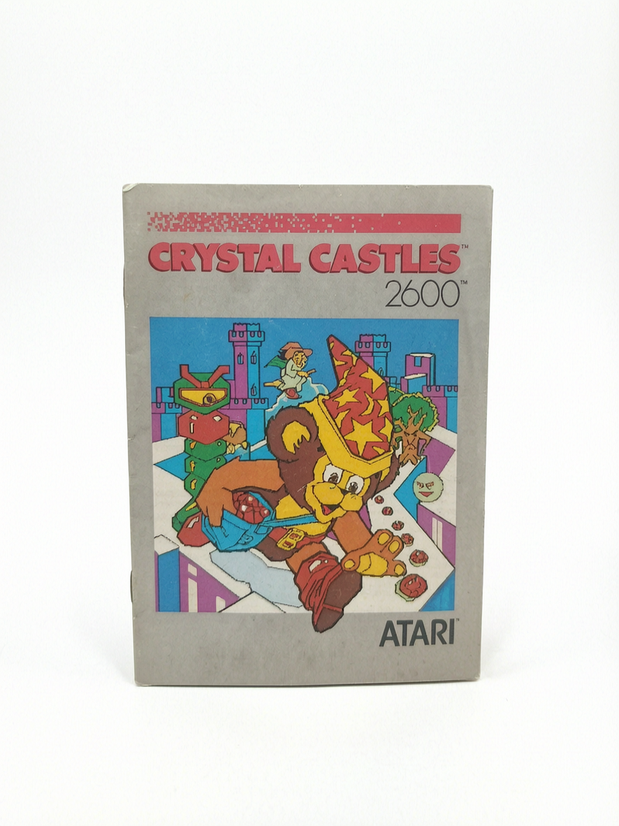 Notice Crystal Castles Atari 2600
