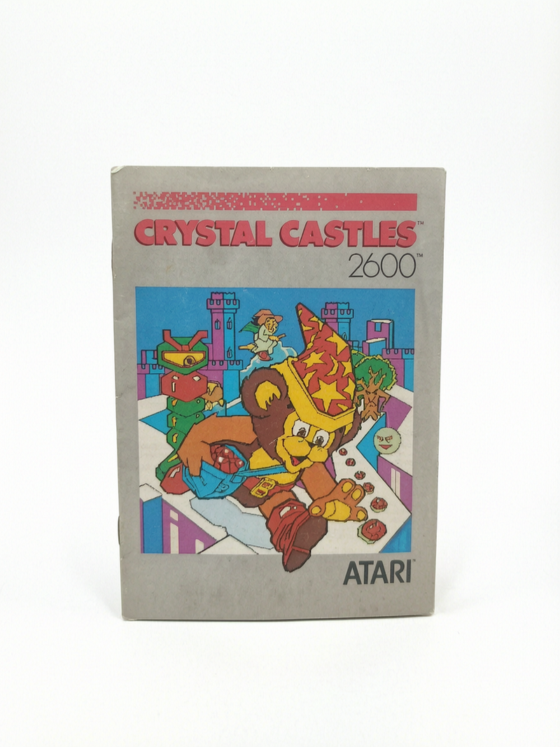 Notice Crystal Castles Atari 2600