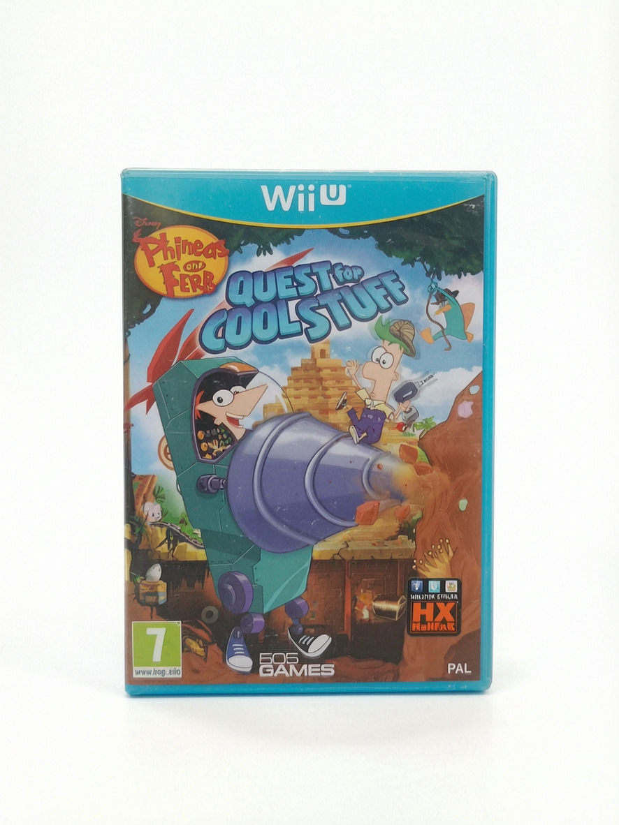 Phineas et Ferb Nintendo Wii U Version ITA Jouable en français Neuf