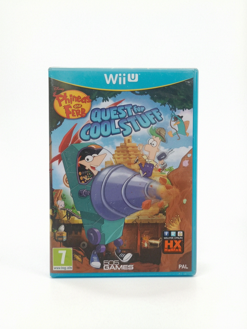Phineas et Ferb Nintendo Wii U Version ITA Jouable en français Neuf