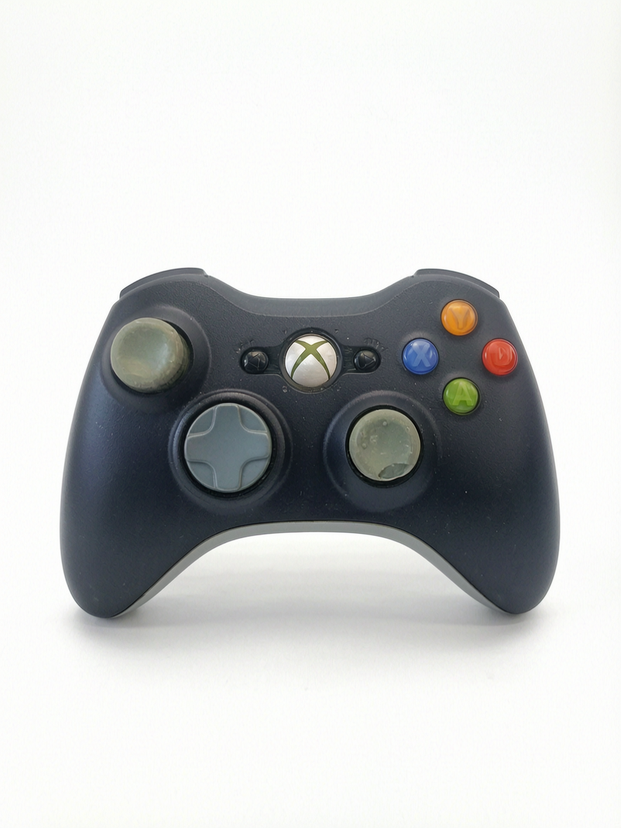 Manette Xbox 360 Noire/Verte