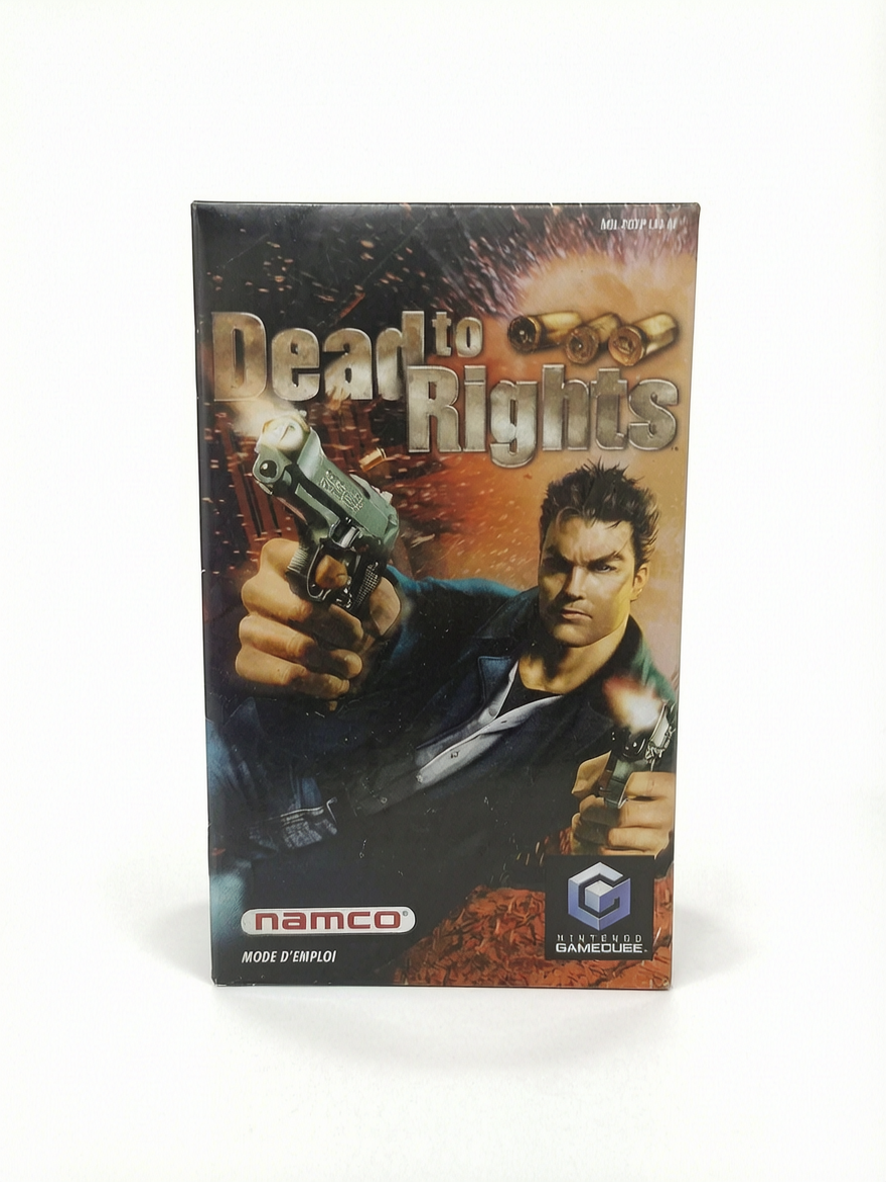 Notice Dead To Right GameCube Version FRA