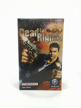 Notice Dead To Right GameCube Version FRA