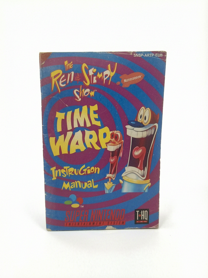The Ren & Stimpy Show: Time Warp Super Nintendo Notice Seule Version FRA-EUR
