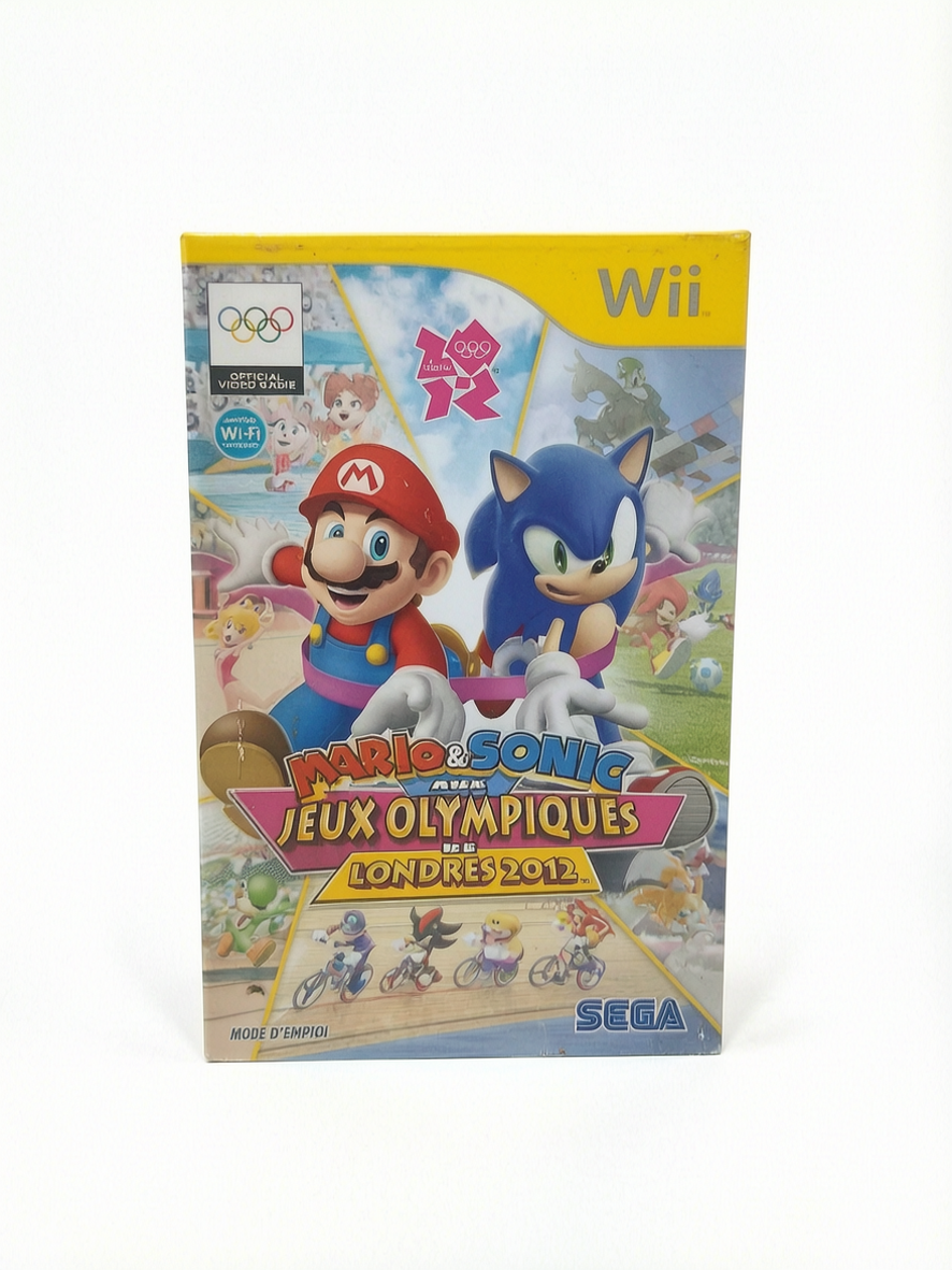 Notice Mario & Sonic aux Jeux Olympiques de Londres 2012 Wii Notice seule Version FRA