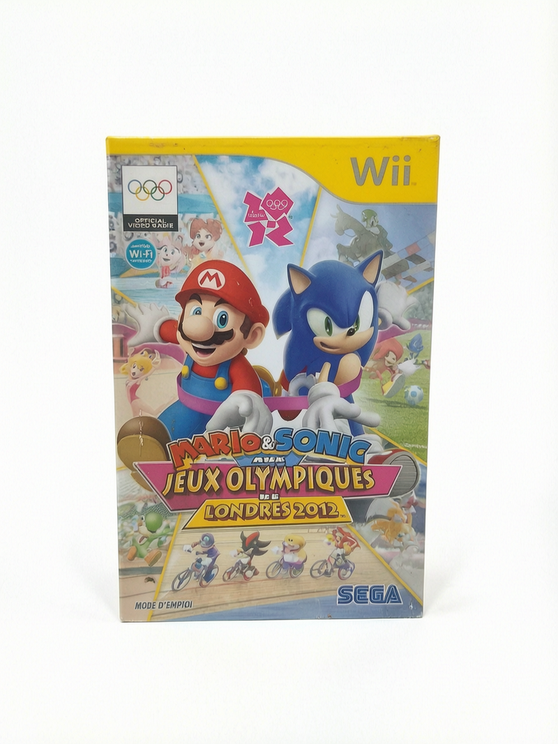 Notice Mario & Sonic aux Jeux Olympiques de Londres 2012 Wii Notice seule Version FRA