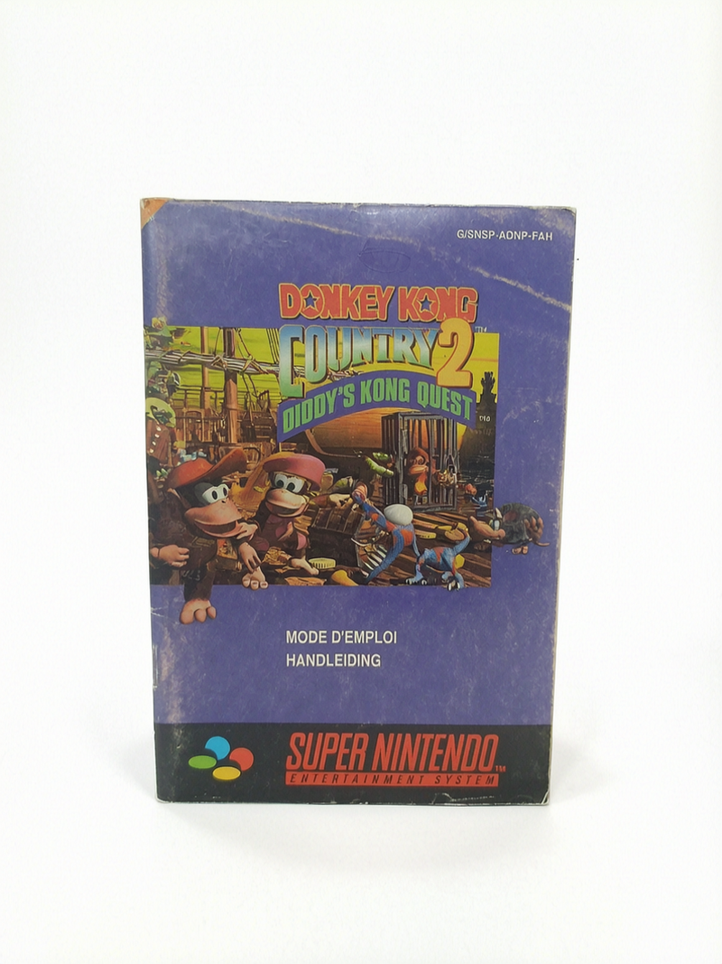 Notice Donkey Kong Country 2: Diddy’s Kong Quest Super Nintendo Notice seule Version FAH