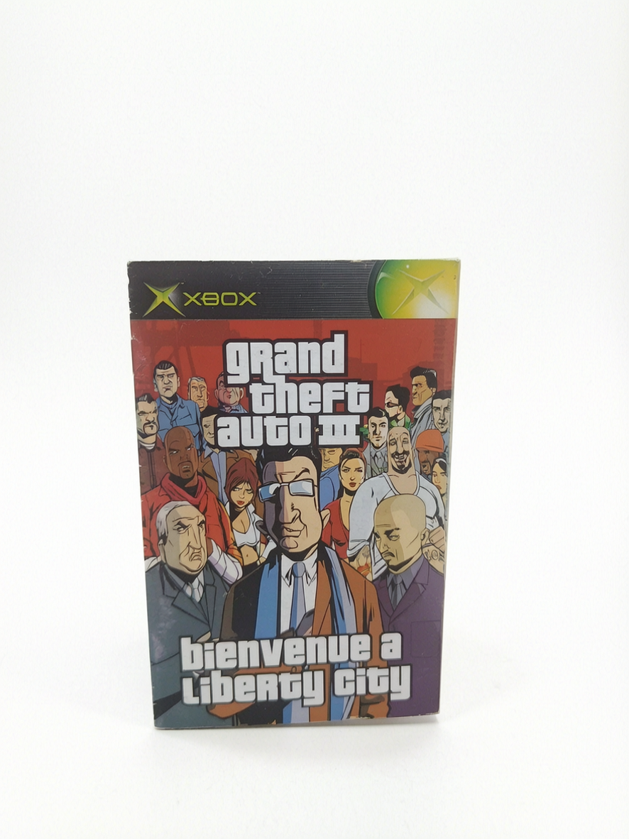 Notice Grand Theft Auto III Xbox Notice seule Version FRA
