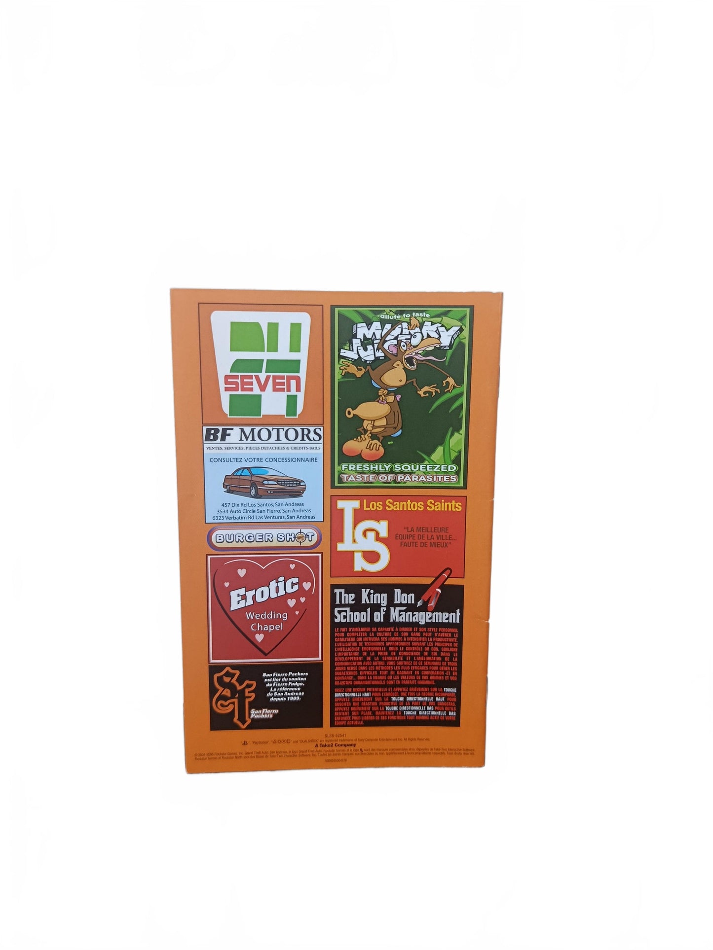 Notice Grand Theft Auto III Xbox Notice seule Version FRA