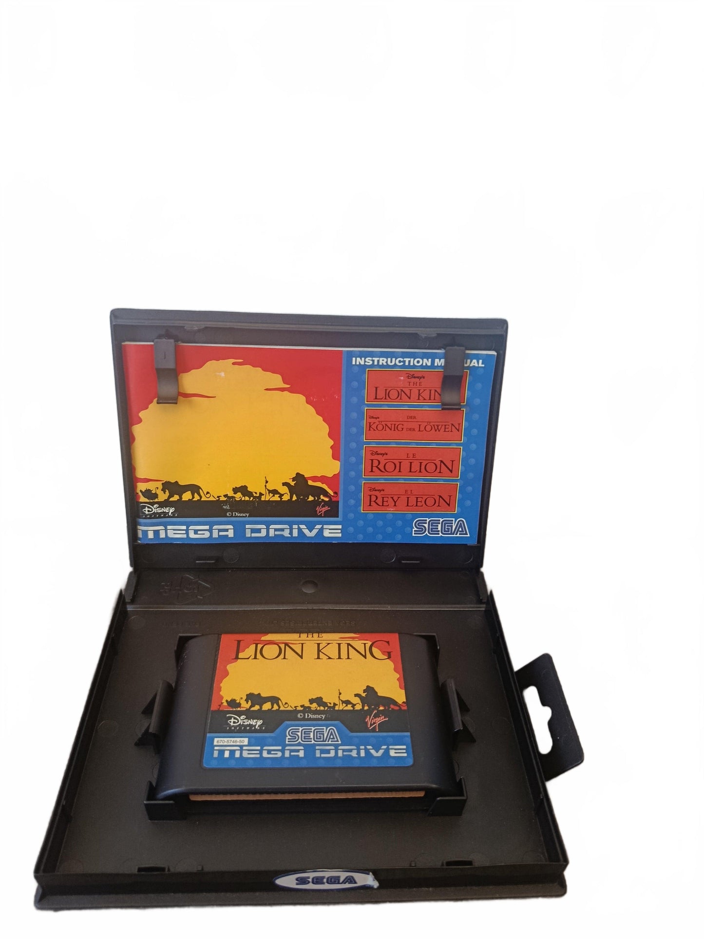 Le Roi Lion Mega Drive Complet Version FRA