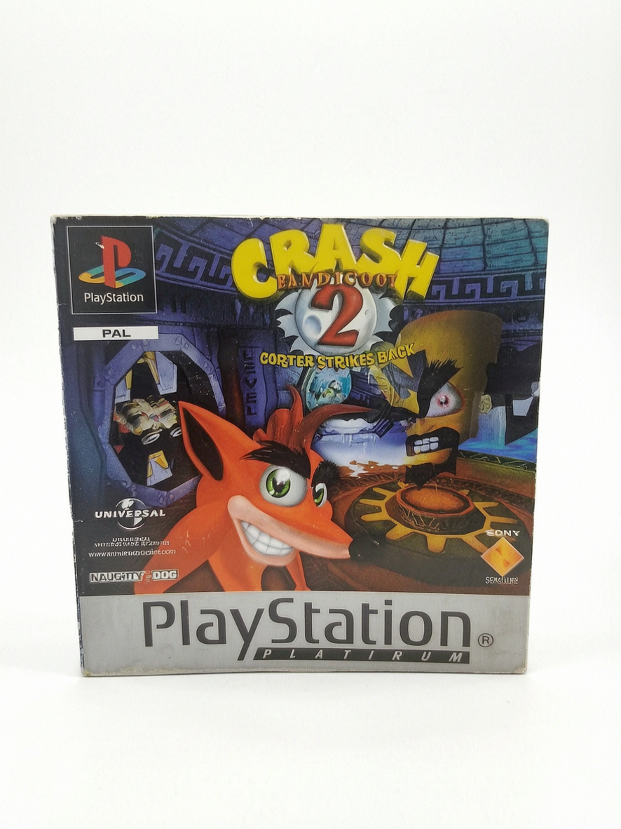 Crash Bandicoot 2: Cortex Strikes Back PlayStation Notice seule Version EUR