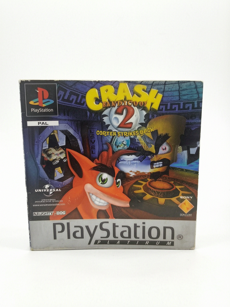 Crash Bandicoot 2: Cortex Strikes Back PlayStation Notice seule Version EUR