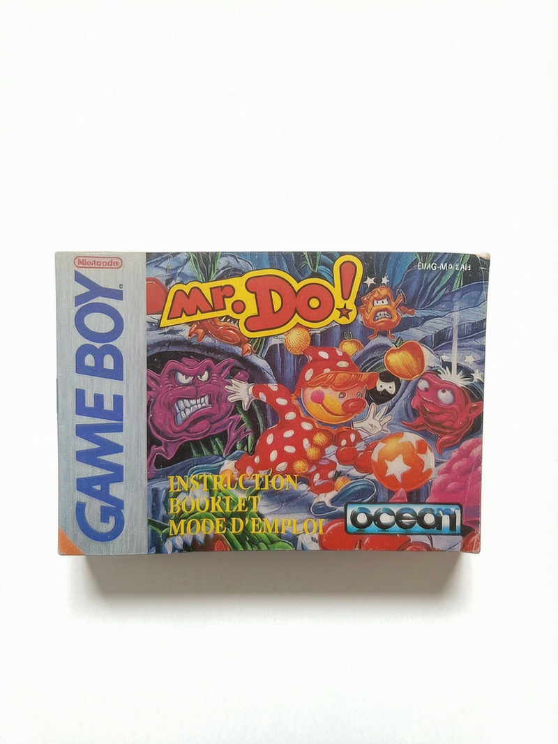 Mr. Do! Game Boy Notice seule Version FAH