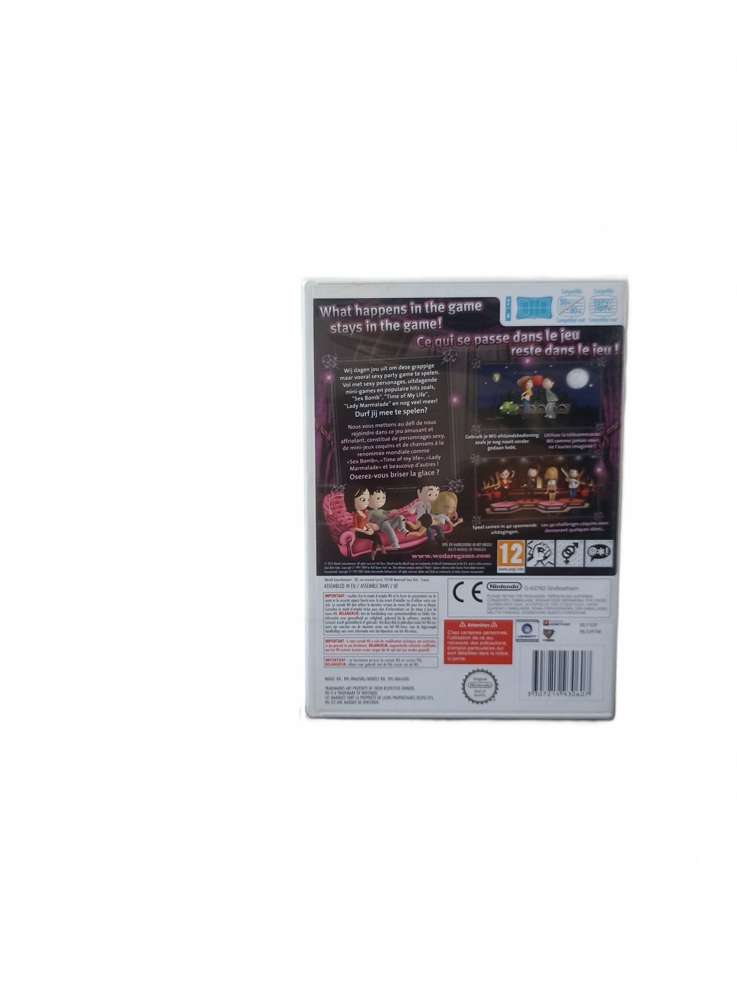 We Dare blister Wii