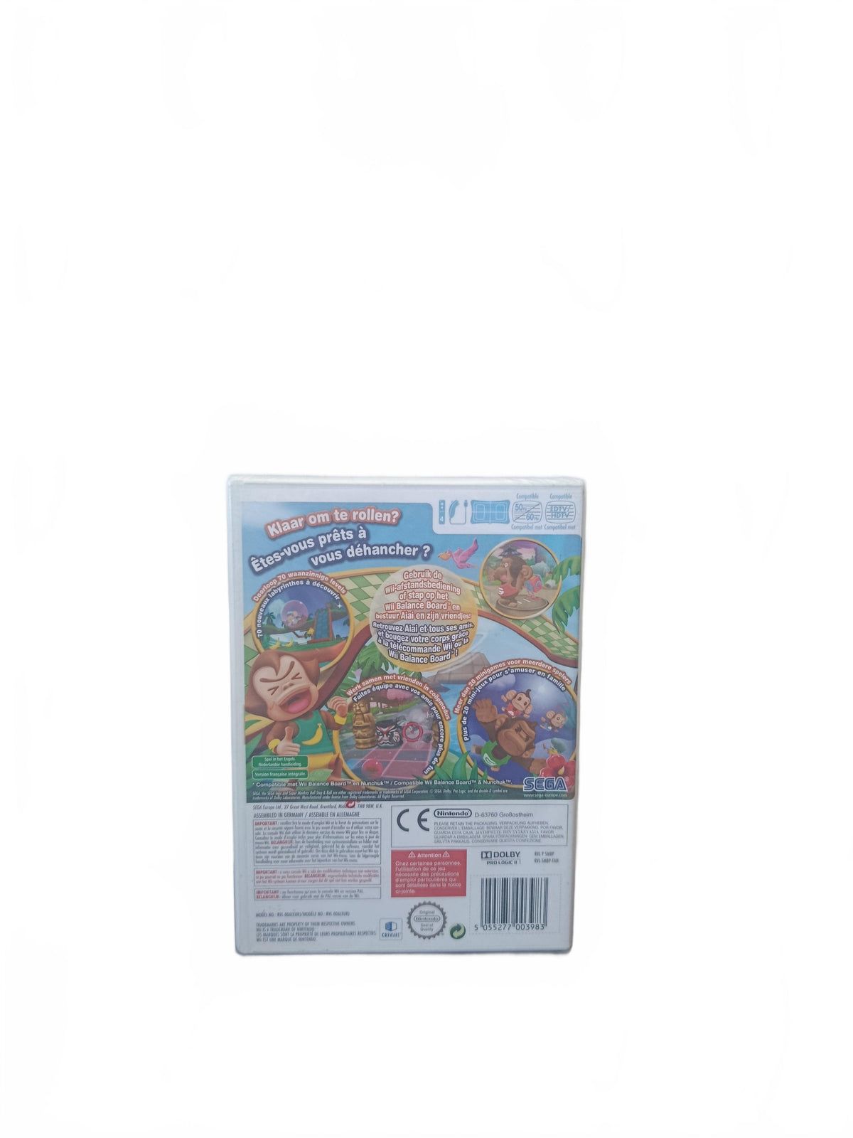 Super Monkey Ball Step & Roll blister Wii