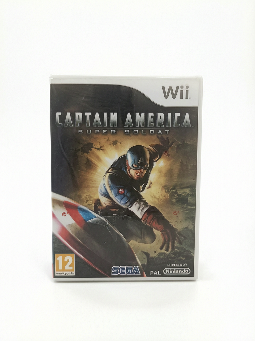 Captain America Super Soldat blister Wii