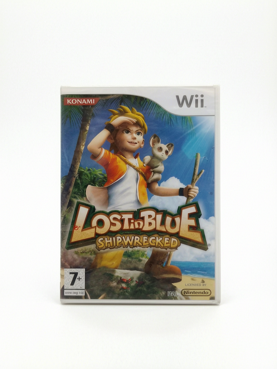 Lost in Blue: Shipwrecked blister Wii  trace d'usure présente voir photo