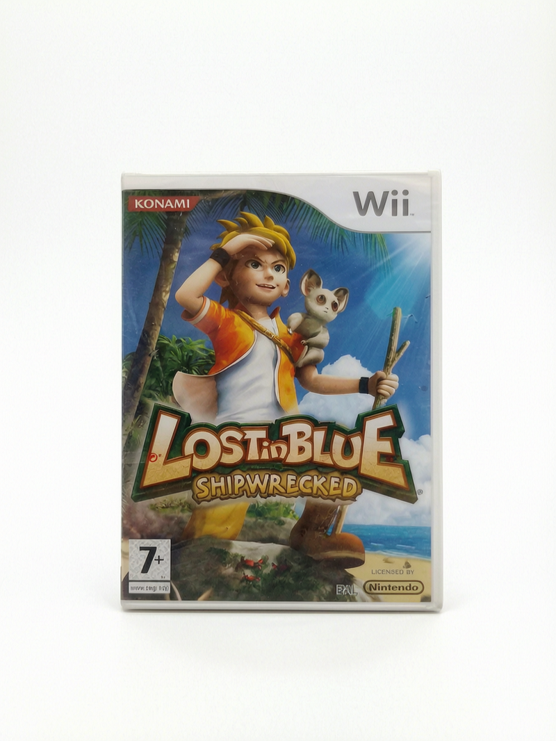Lost in Blue: Shipwrecked blister Wii  trace d'usure présente voir photo