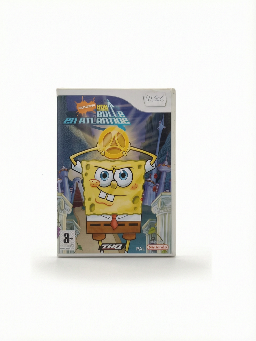 Bob l'Éponge : Bulle en Atlantide blister Wii
