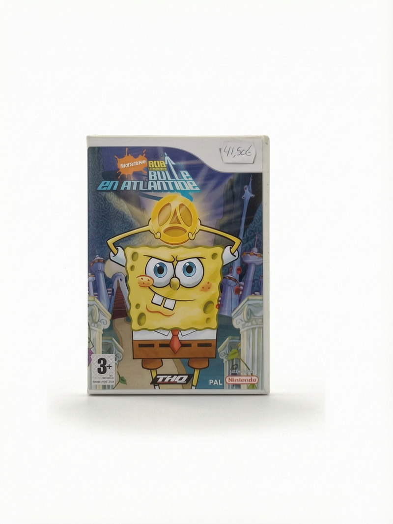 Bob l'Éponge : Bulle en Atlantide blister Wii