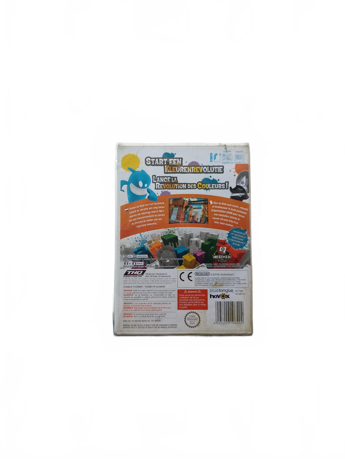 de Blob blister Wii